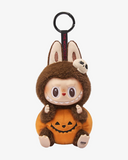 POP MART X THE MONSTERS LABUBU HAPPY HALLOWEEN PARTY SERIES - SITTING PUMPKIN VINYL PLUSH PENDANT